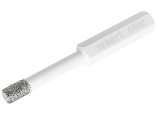 Otwornica z nasypem diamentowym 6 mm diament lutowany Jufisto