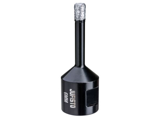 Otwornica z nasypem diamentowym 6 mm M14 diament lutowany Jufisto