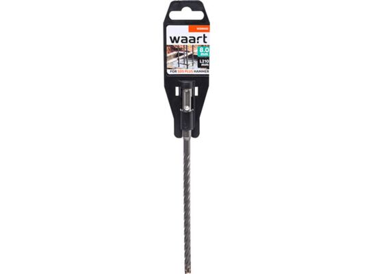 Wiertło do betonu z podwójną spiralą SDS-plus 8,0 x 210 mm Jufisto