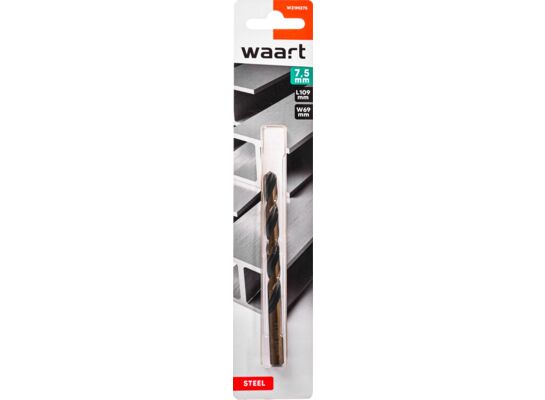 Wiertło do metalu HSS-G głęboko szlifowane 7,5 x 109 mm Jufisto