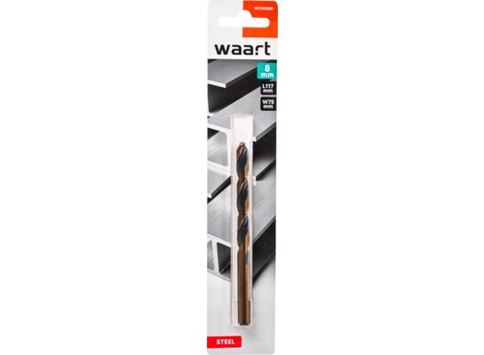 Wiertło do metalu HSS-G głęboko szlifowane 8,0 x 117 mm Jufisto