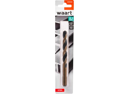 Wiertło do metalu HSS-G głęboko szlifowane 10,5 x 133 mm Jufisto