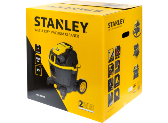 Odkurzacz przemysłowy 35 l 1,6 kW Stanley