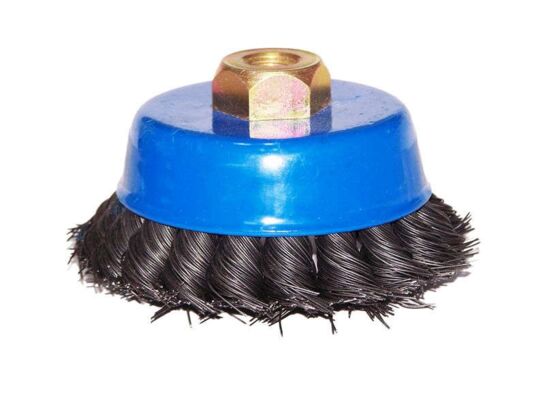 Szczotka doczołowa splatana 80 mm x M14