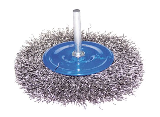 Szczotka tarczowa z trzpieniem 150 mm x 6
