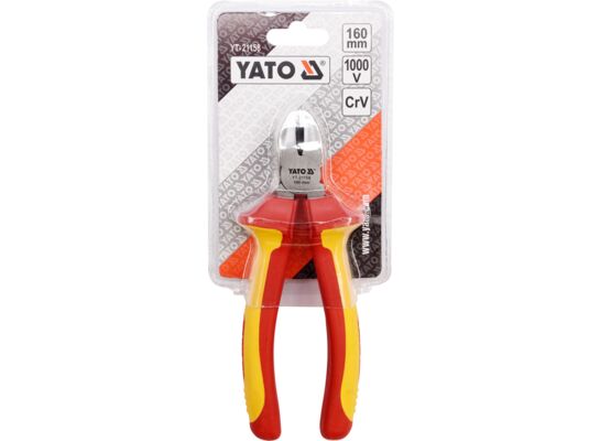 Szczypce tnące boczne 160 mm VDE