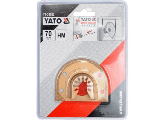 Brzeszczot okrągły do narzędzi wielofunkcyjnych HM