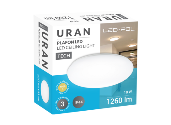 Plafon ORO-URAN-18W-DW