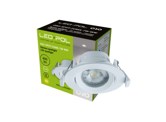 Spot LED ORO-SPOT-ZUMA-7W-WW