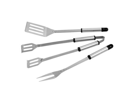 Sztućce do grilla 3 częściowe INOX
