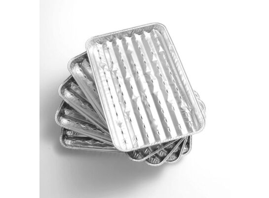 Aluminiowe tacki do grilla - 5 szt.