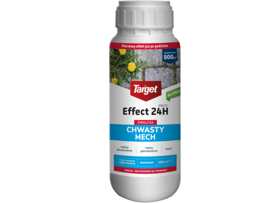 Środek chwastobójczy EFFECT24h 680EC odchwaszczanie ogrodów 1000 ml