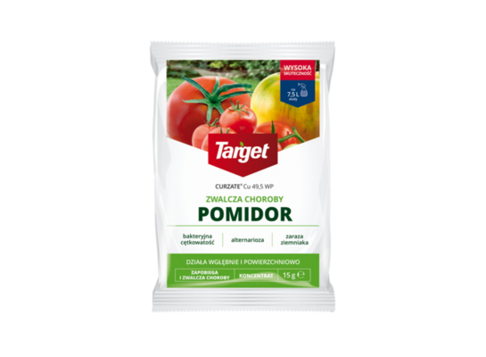 Środek grzybobójczy i bakteriobójczy Curzate CU49, 5WP - pomidor 15 g