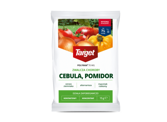 Środek grzybobójczy POLYRAM 70WG - cebula, pomidor 15 g