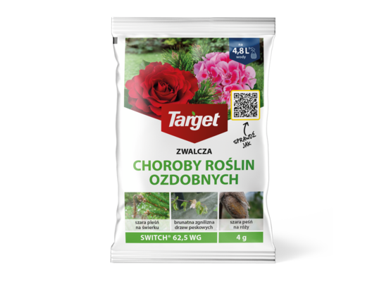 Środek grzybobójczy switch 62,5WG rośliny ozdobne 4 g