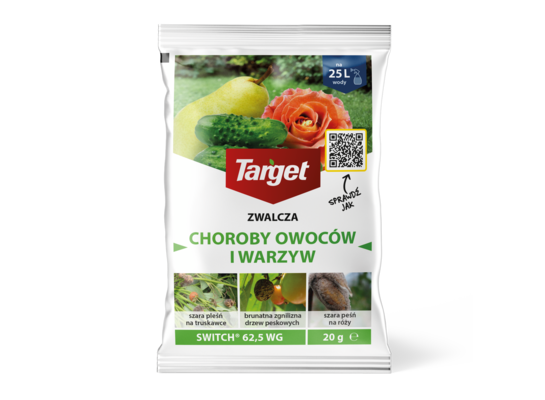 Środek grzybobójczy switch 62,5WG owoce, warzywa 20 g