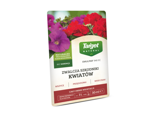 Środek szkodnikobójczy EMULPAR 940EC zwalcza szkodniki kwiatów 30 ml