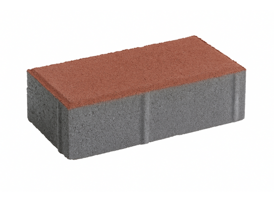 Kostka Holland 6 cm czerwona