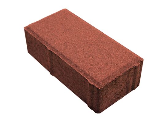 Kostka prostokątna 6 x 10 x 20 cm czarwona POLBRUK