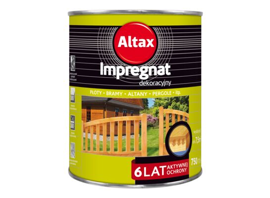 Impregnat dekoracyjny 750 ml dąb Altax