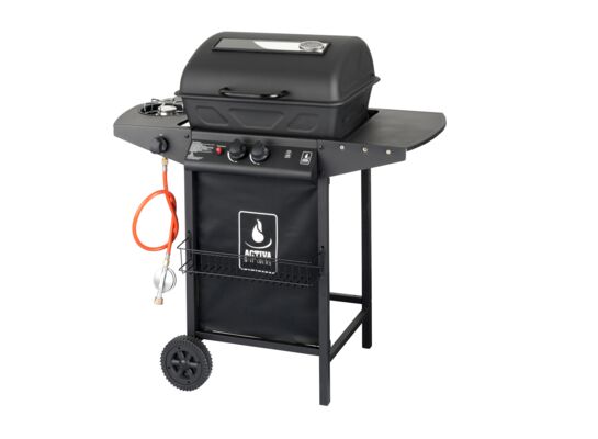 Grill gazowy LAVA 2-palnikowy HALIFAX 5,5 + 2,5 kW ACTIVA