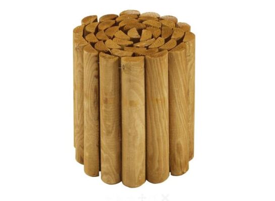 Rollborder strugany brązowy 6 x 30 x 200 cm brąz Complex