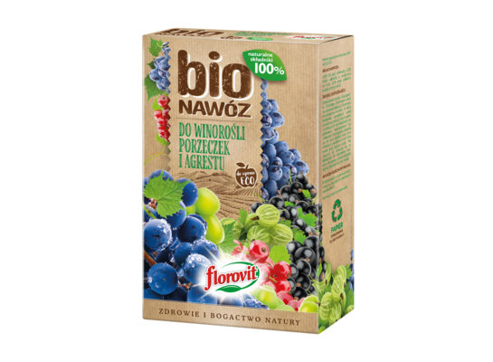 Bionawóz do winorośli, porzeczek i agrestu karton 1,1 l Florovit