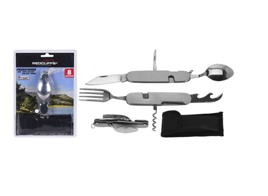 Sztućce campingowe z pokrowcem