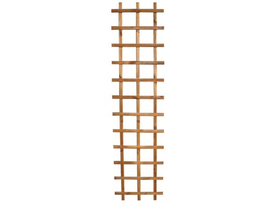 Kratka prosta bez ramy 45 x 180 cm impregnacja brązowa