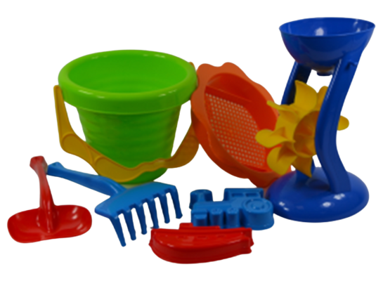 Zestaw do piasku młynek foremki