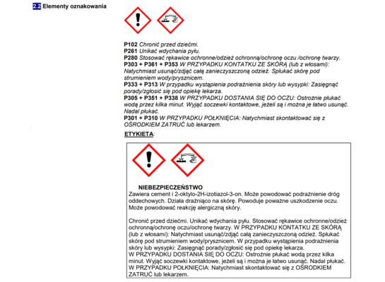 ATLAS FUGA WĄSKA Zaprawa do spoin. (1-6 mm) kolor 117 FIOLETOWY, folia 2 kg