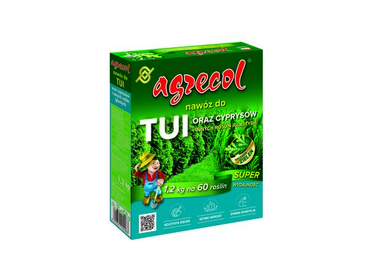 Nawóz do tui i cyprysów 1,2 kg AGRECOL