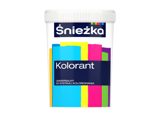 Kolorant Uniwersalny do systemu kolorowania czarny BK 1 l Śnieżka