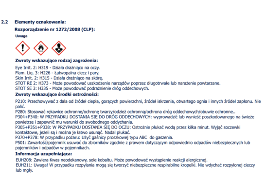 Podkład antykorozyjny Urekor S U03 biały 1 l Śnieżka