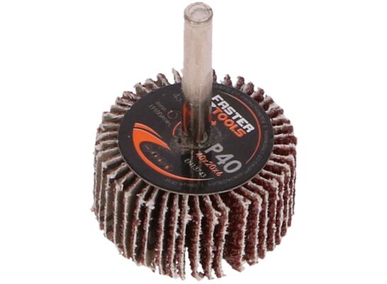 Ściernica listkowa z trzpieniem 40 x 20 mm 40 g FASTER TOOLS