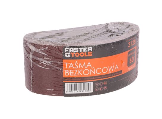 Taśma bezkońcowa 75 x 457 mm 60 g FASTER TOOLS