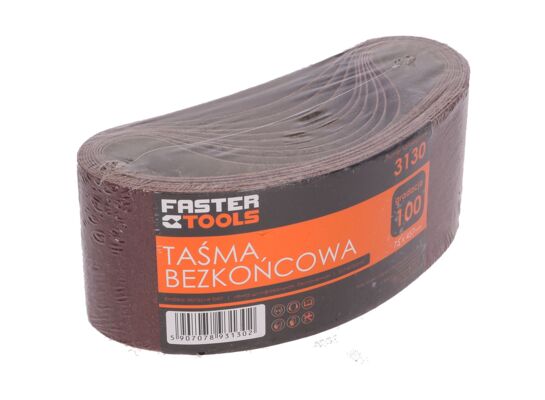 Taśma bezkońcowa 75 x 457 mm 100 g FASTER TOOLS