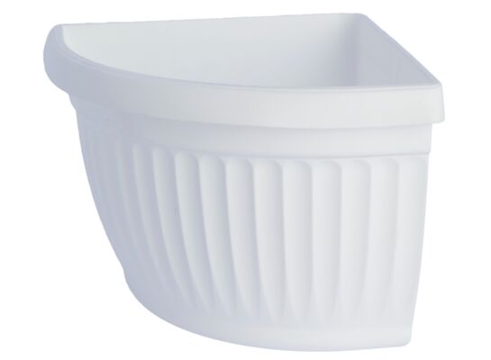 Osłonka naścienna narożna DONA biały