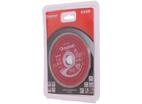 Tarcza diamentowa ciągła 125 x 22,2 mm DRAUMET