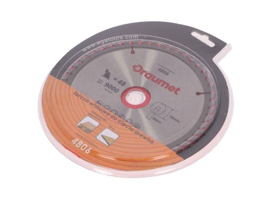 Tarcza widiowa do drewna 160 x 30 mm 48z. DRAUMET