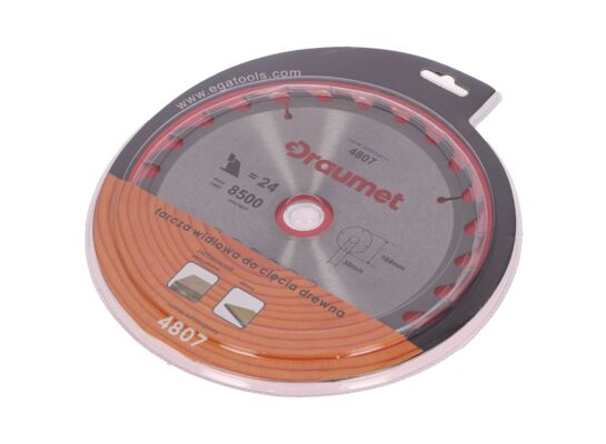Tarcza widiowa do drewna 184 x 30 mm 24z. DRAUMET