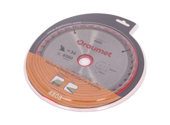 Tarcza widiowa do drewna 184 x 30 mm 36z. DRAUMET