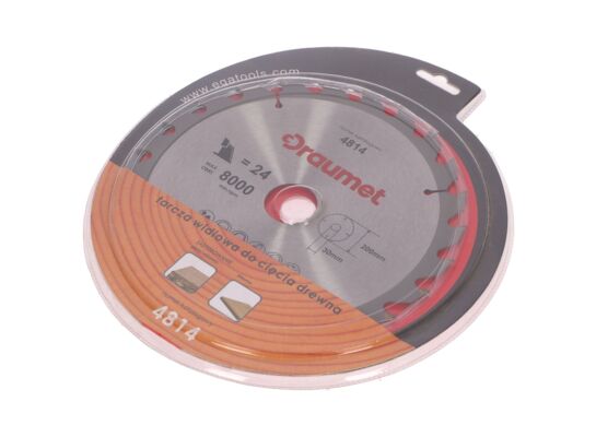 Tarcza widiowa do drewna 200 x 30 mm 24z. DRAUMET