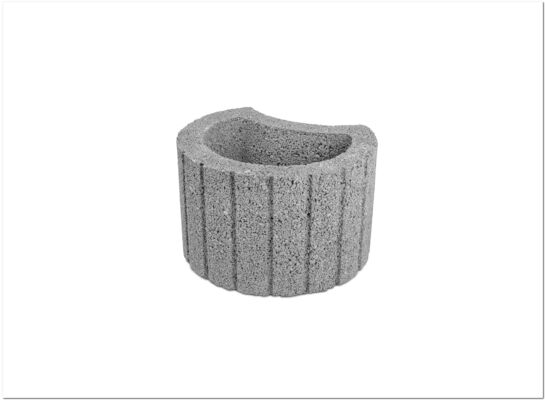 Gazon JONIEC® - MOONFLOR DM Szary 30 x 40 x 25 cm