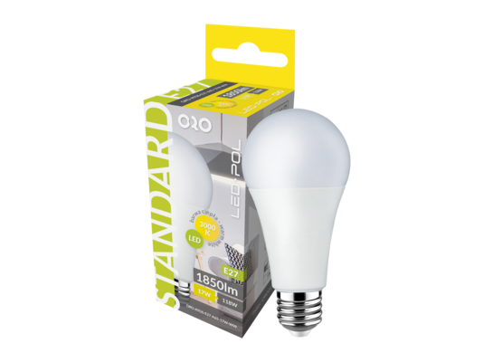 Żarówka LED ORO-ATOS-E27-A65-17W-WW