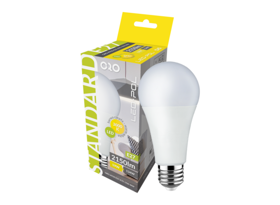 Żarówka LED ORO-ATOS-E27-A70-19W-WW