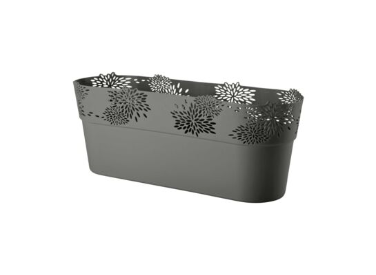 Osłonka ASTER owalna 32 cm antracyt