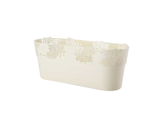Osłonka ASTER owalna 32 cm krem