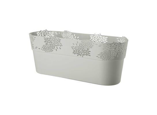 Osłonka ASTER owalna 32 cm szary