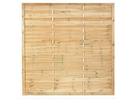 Płot Opla brązowy 180 x 200 Complex